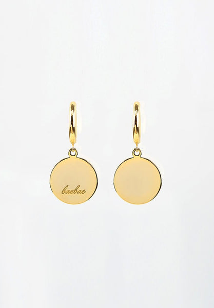 Bell Hoop Earring (gold)