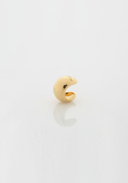 Puffy Ear Cuff (gold)